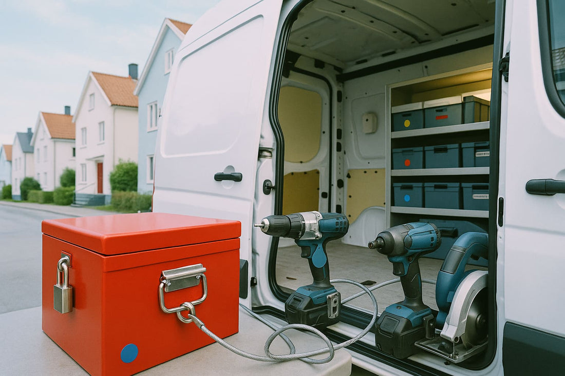 Tyverisikring af værktøj: praktiske tips og sporingsløsninger